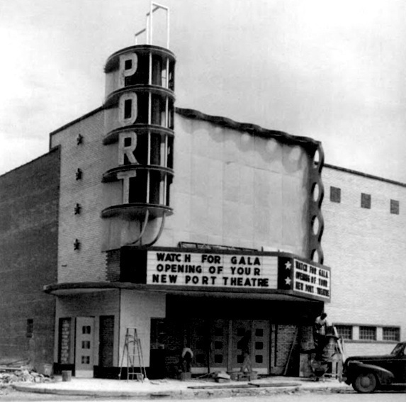 Port Theater Under Construction