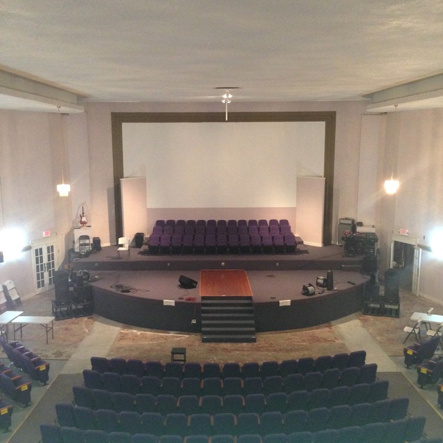 2026 Balcony Looking at Screen/Stage